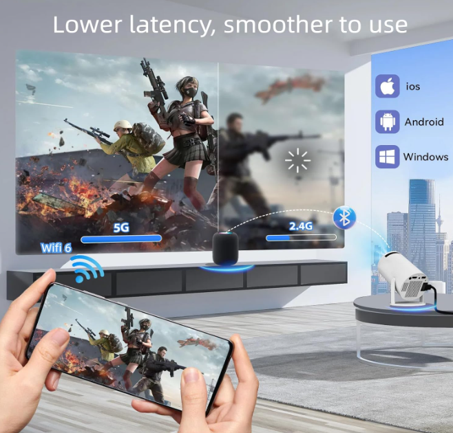 Portable Gaming Projector 10,000+ Games